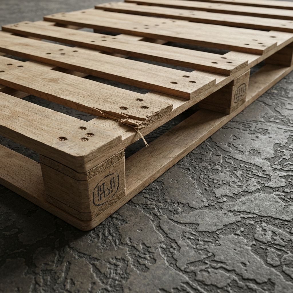 Single Wooden Pallet